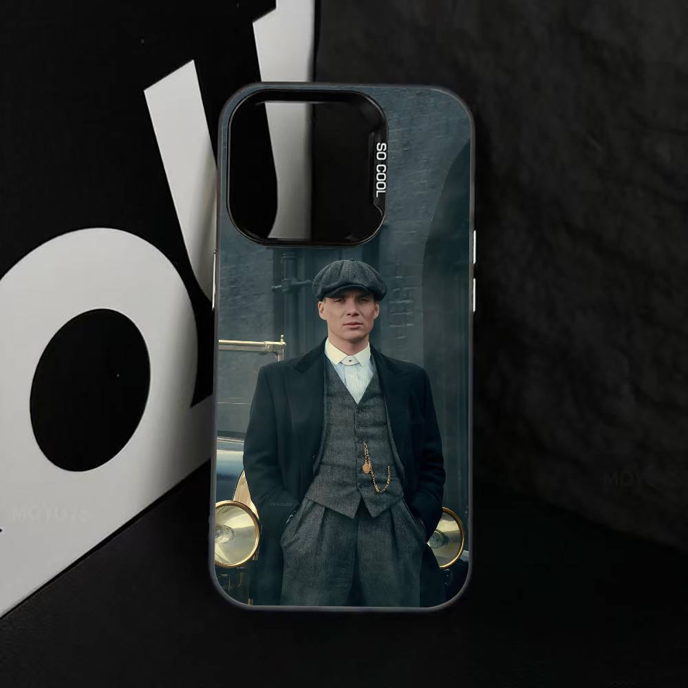 Чехол для телефона R-Ruler от S-Shelby для iPhone 17,16,15,14,13,12,11 Plus,Pro Max,XS, Цветной Серебряный Покрытый Внутренний Чехол