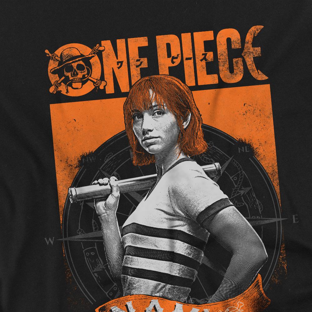 One Piece Футболка детская с гравировкой Nami