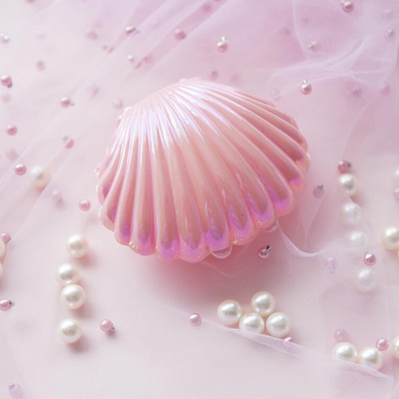 Кольцо в форме ракушки, ожерелье, серьги, органайзер для хранения ювелирных изделий, коробка, чехол, очаровательный подарок