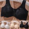 Front Closure Push Up Seamless Underwear Women Extra-Elastic Breathable Bra Female Soft Lace Stitching Bra Wireless Brassiere