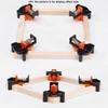 1Pc Quick Adjustable Hand Tools Furniture Fixing 90 Degree Angle Clamps Woodworking Corner Clip Right Angle Clips Fixer Tools