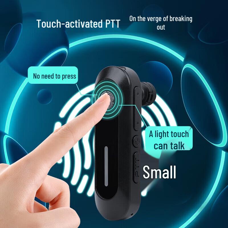 aigo E158i Ear-Hook Mini Bluetooth Walkie-Talkie (CN version)