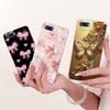 For Oppo A1k Case CPH1923 Luxury Flowers Butterfly Painted Cover Soft Silicone Case For Realme C2 RMX1941 OppoA1k RealmeC2 Shell