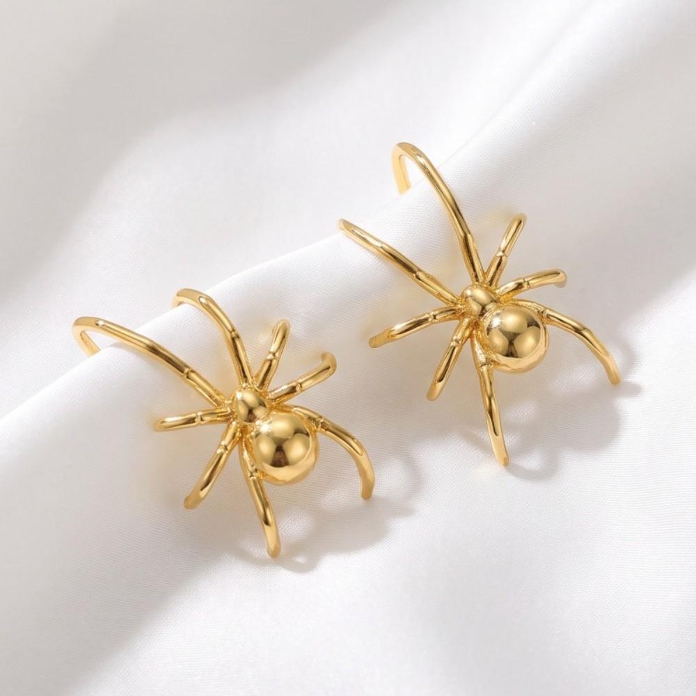 Vintage Spider Earrings Exquisite Ladies' Jewelry Punk Drop Earrings  Women