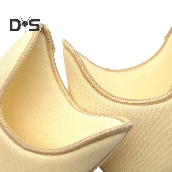 1 пара губчатых вставок для балетной обуви, снимающих давление на переднюю часть стопы, многоразовые моющиеся протекторы для пальцев ног для балета, танцев и повседневной носки