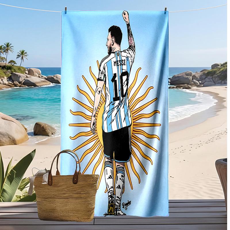trabant Printed Beach Towel Quick Dry Soft TowelPortable Large Rectangular Beach Blanket for Travel Swimming Pool