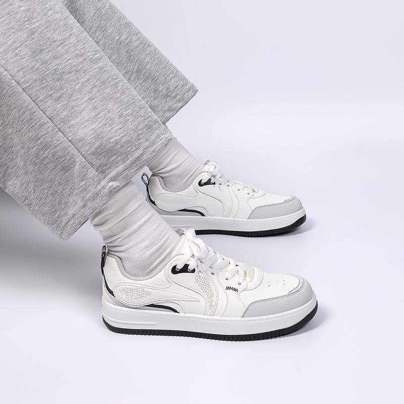 Global Breathable Board Shoes Men's ZHQ-HY918 Spring Men's Shoes Trend Versatile Thick Sole Light and Comfortable Casual Shoes