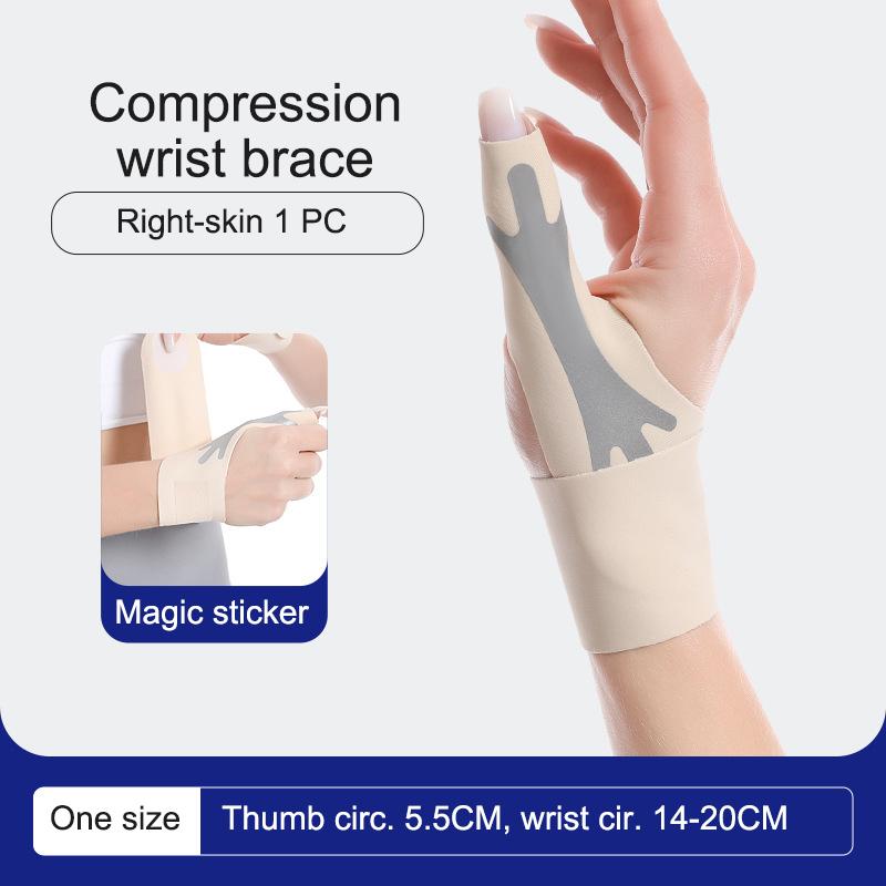 Фитнес-бандаж, наручный бандаж, ремни, защита от растяжений, защита большого пальца, компрессионная эластичная поддержка для фиксированных пальцев рук и коррекции