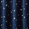 1st Class Light Heat Foil Star Navy Width 100cm X Length 2 8 Sizes Curtains, Blocking, Insulating, Print, Pattern, Planet, Blue, 135cm, Pieces,