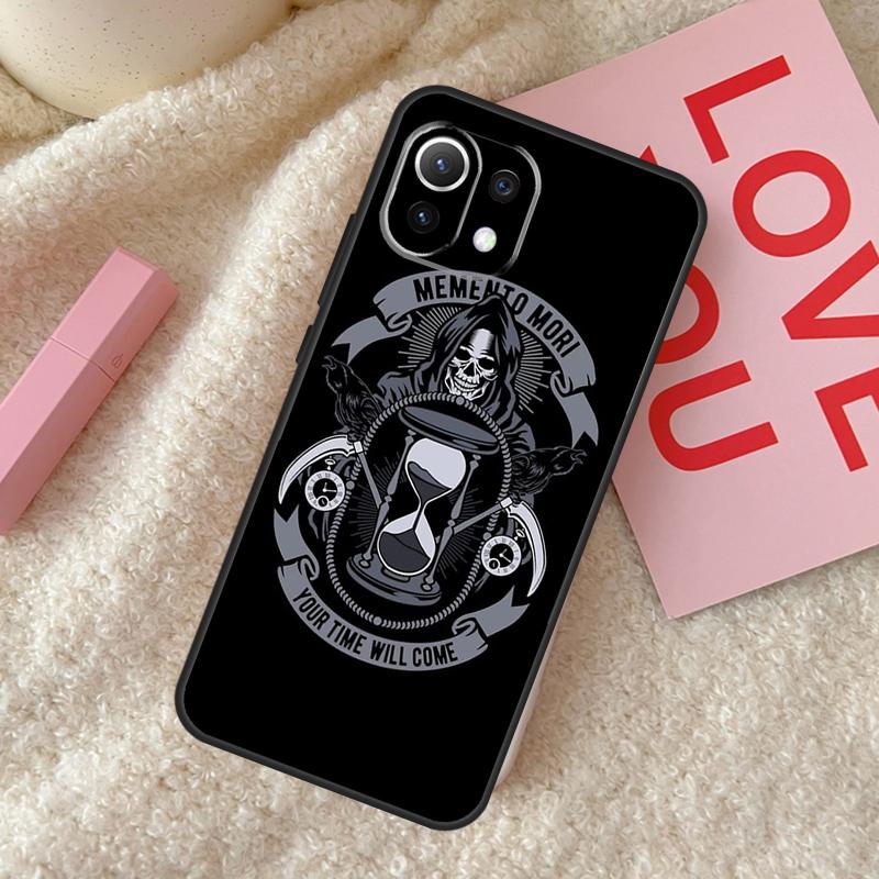 Чехол Memento Mori для Xiaomi 15 14 Ultra 13T 14T 15T Pro 17 Pro Max POCO F8 F7 F5 F6 X3 X5 X6 X7 Pro