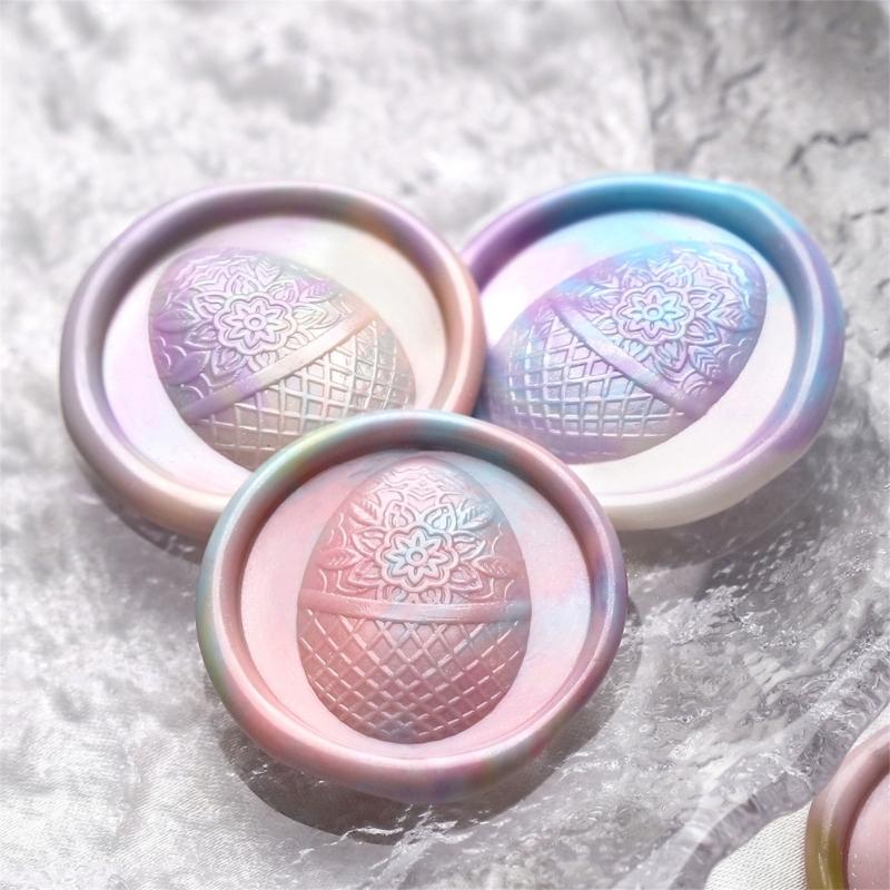 Easter Pattern Wax Stamp Head Replacement for Sealing Envelope Invitation Gift Cards Easter Greeting Card