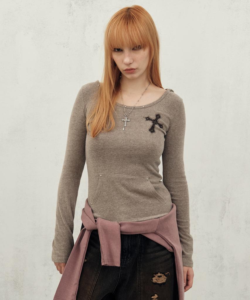 Капюшон Sl Cross (бежевый)