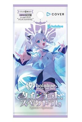Бустерный набор карточной игры Hololive 2 Quintet Spectrum КОРОБКА неоткрытая 12 коробок и получите неоткрытый картонный блок Vol. [1 запаянная коробка] Заказ