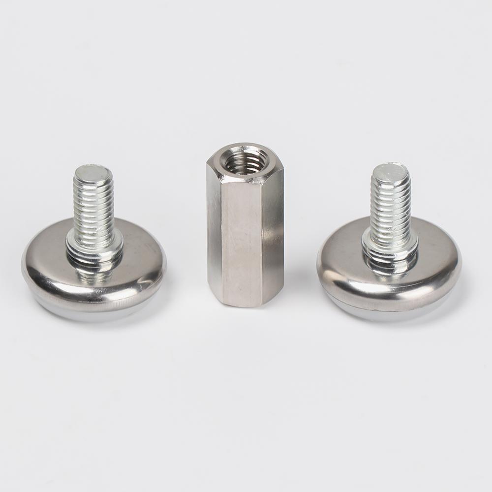 Ударопрочный Резьбовой Телескопический Настенный Защитный Каркас Кровати Фиксированная Прикроватная Поддержка Фурнитура Крепежные Элементы