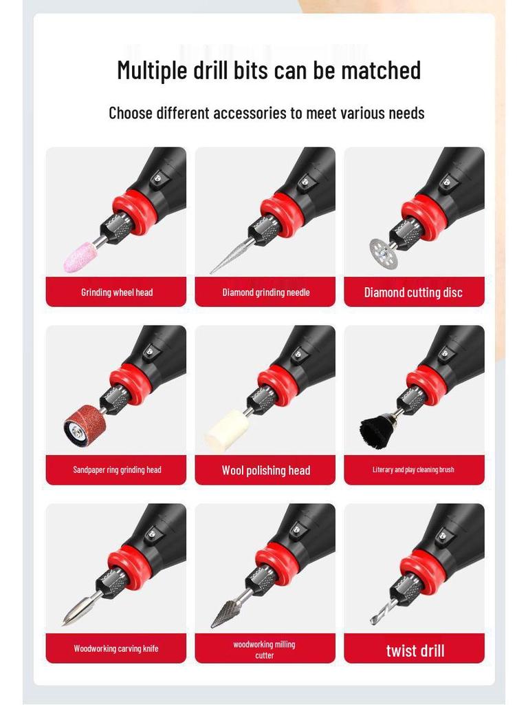 Мощная электрическая ручная шлифовальная машина и полировальная машина: Инструмент для удаления ржавчины, зачистки заусенцев, гравировки и полировки