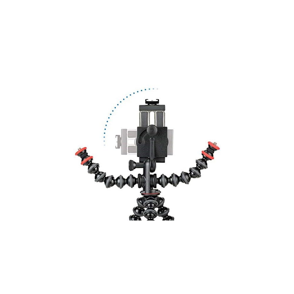 JOBY Smartphone Mini Gorillapod Mobile Flexible Tripod for Light Outdoor Remote iPhone LED Tripod, Tripod, Rig, iPhone, Microphone/LED Attachment,