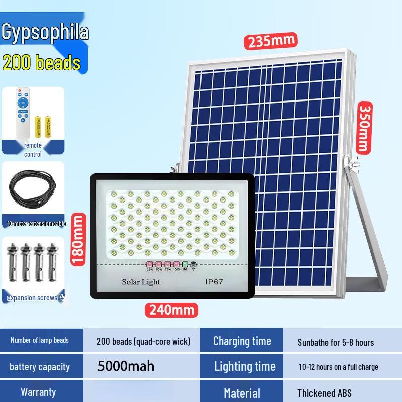 Mengpao 400W Starry Sky Solar Flood Light