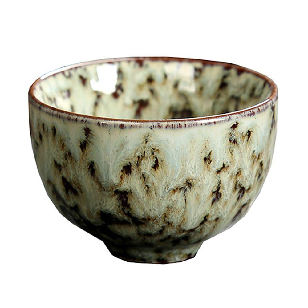 Kung Fu Ceramic Teacup Crude Pottery Tea Bowl Creative Drinkware