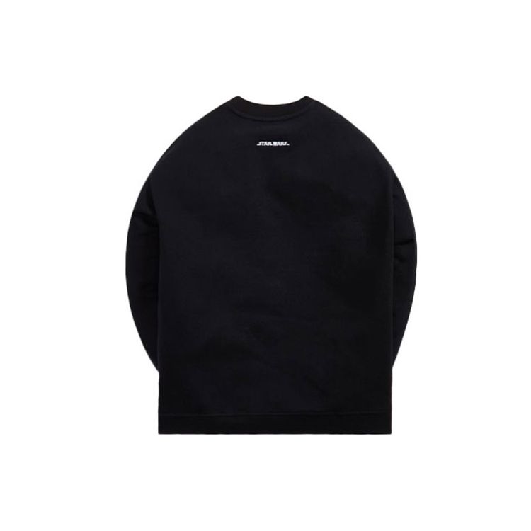 Kith For Star Wars Floral Vader Crewneck Black Men Tops KHM030217-001