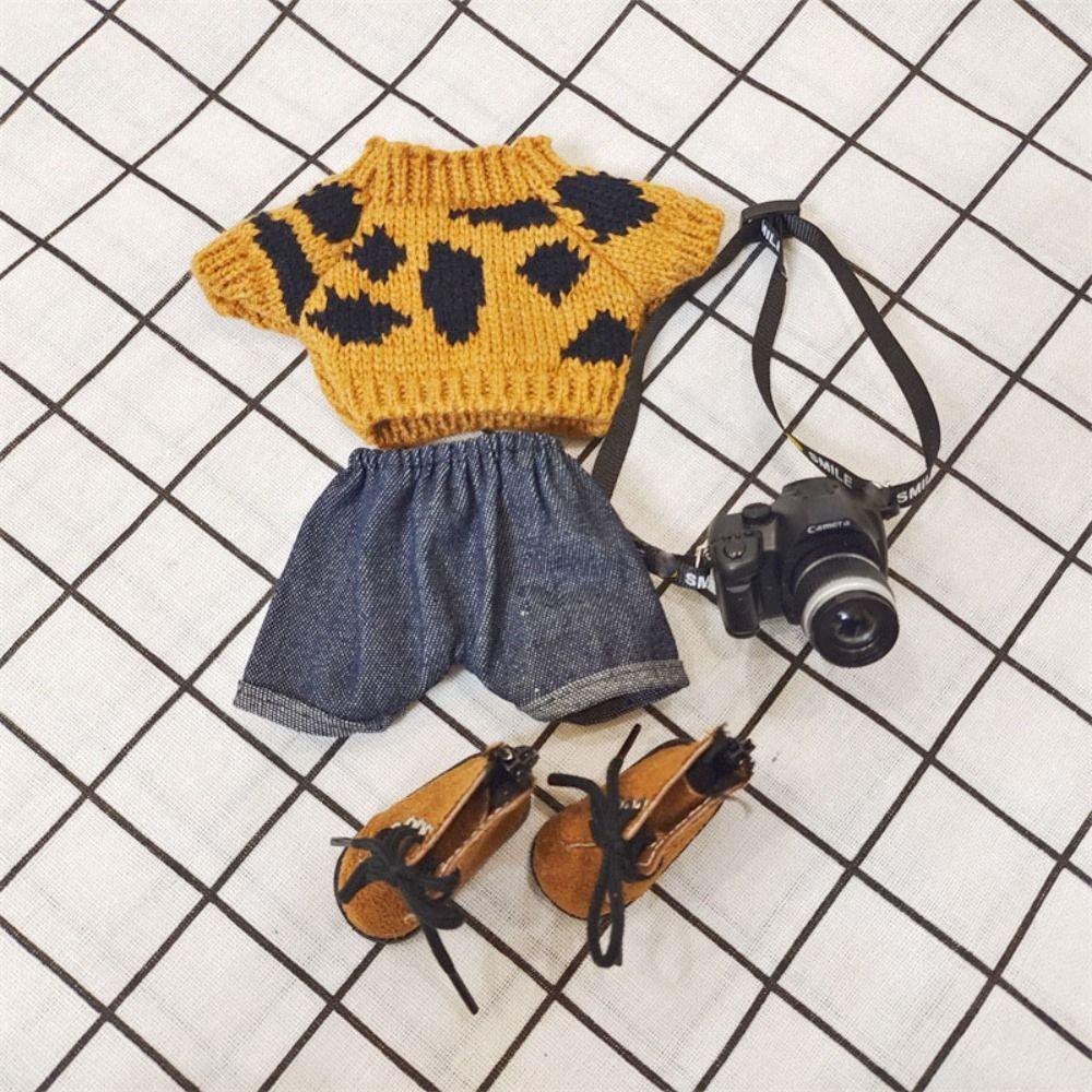 Мультистильные шорты для кукол, мини-кукольный костюм идола, новая кукла-свитер, хлопковая кукла 20 см