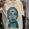 Винтажная футболка Sade 90-х годов, натуральный цвет