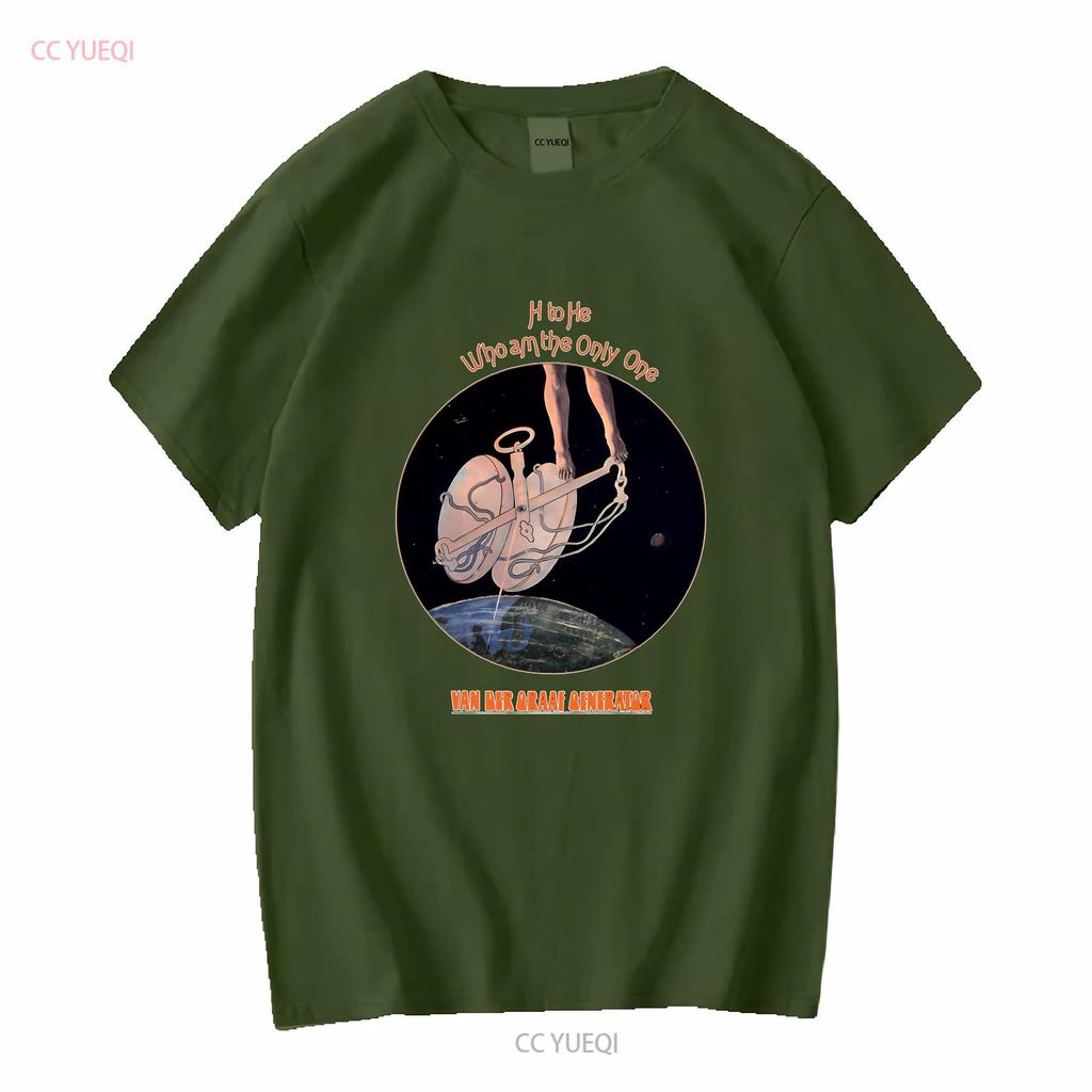Генератор Ван де Граафа H to He Who Am the Only One Классическая футболка с длинным или коротким рукавом винтажная стираная унисекс немного