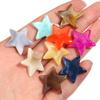 50pcs/lot 21mm Dual Color Acrylic Star Beads Loose Spacer Pentagram Beads For DIY Bracelet Phone Chain Jewelry Decor Accessories