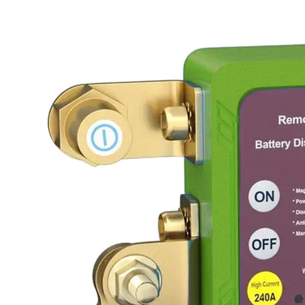 Выключатель аккумуляторной батареи Высокопроизводительный лодочный автодом Green Cut/Stop Off