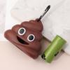 Poop Pouch Garbage Bags Portable Poop Bag Cat Trash Carrier Pet Waste Bag Dispenser Dog Dispenser