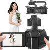 6K Видеокамера 64МП 4-дюймовый сенсорный экран Ультра HD WIFI Портативная записывающая видеокамера 18-кратный цифровой зум Ночное видение для YouTube