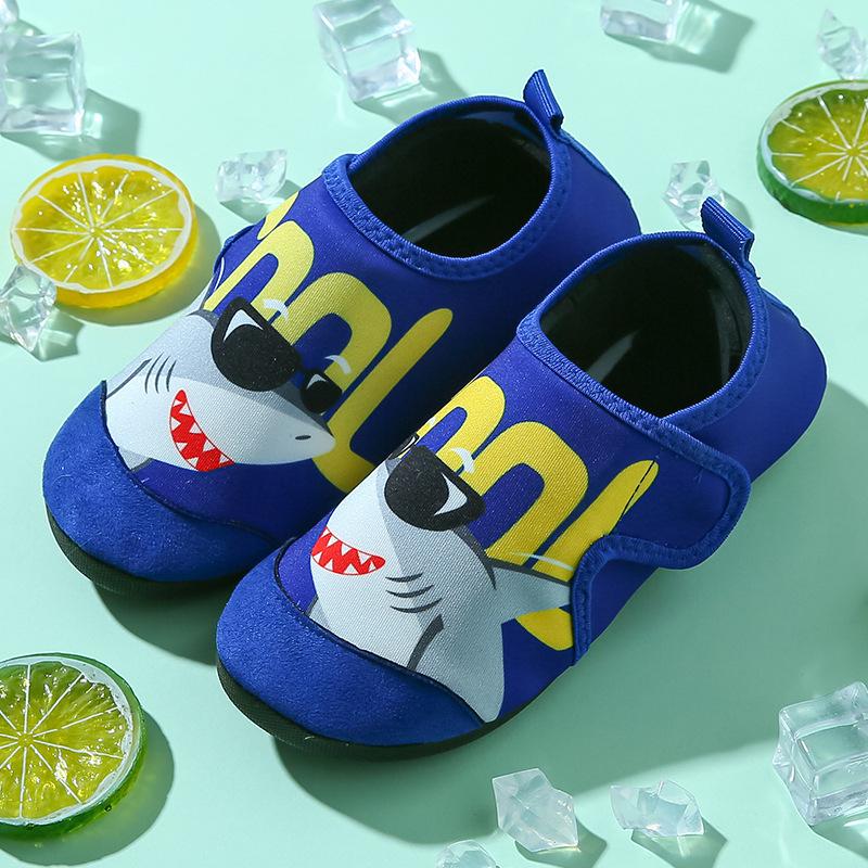 Детская пляжная обувь для дайвинга, снорклинга, плавания, для ходьбы по реке, с нескользящей подошвой, приморская обувь-носки для кожи, носки, обувь для аквапарка