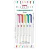 Mildliner Highlighters Happy Mild Colors 5-Color Set WKT7-5C-HC-N