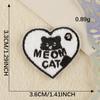 Original Embroidery Label Embroidery Sticker Cartoon Love English Cloth Label Patch Sticker Accessories Cloth Sticker