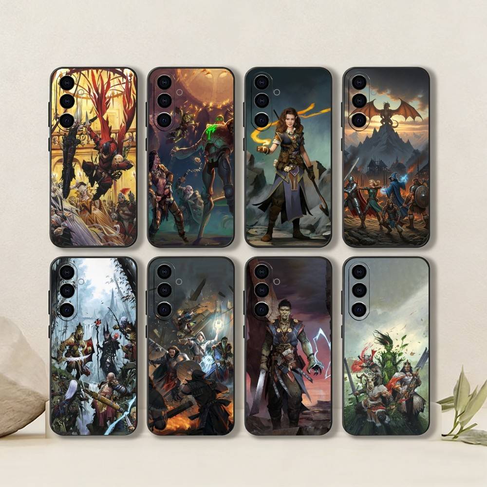 Pathfinder Kingmaker Phone Case For Samsung Galaxy A73,A72,A71,A70,A53,A52,A51,Soft Silicone Black Cover