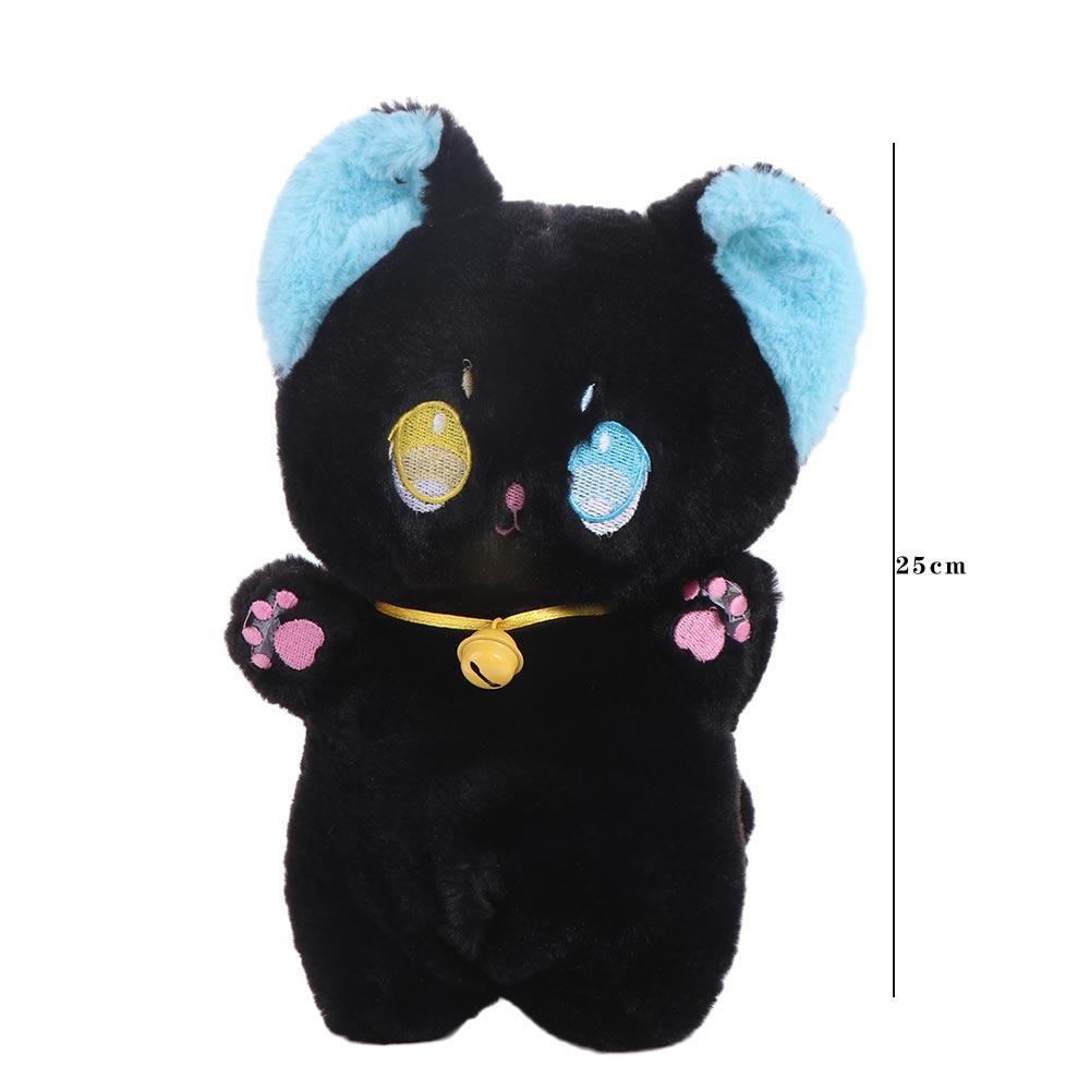 Плюшевая игрушка «Сказочный кот» с черным и белым котом Плюшевая подушка «Сказочный кот» Детские игрушки