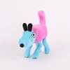 Wobbledog плюшевая качающаяся собака стоячая позиция розовая синяя собака игровая периферийная плюшевая кукла