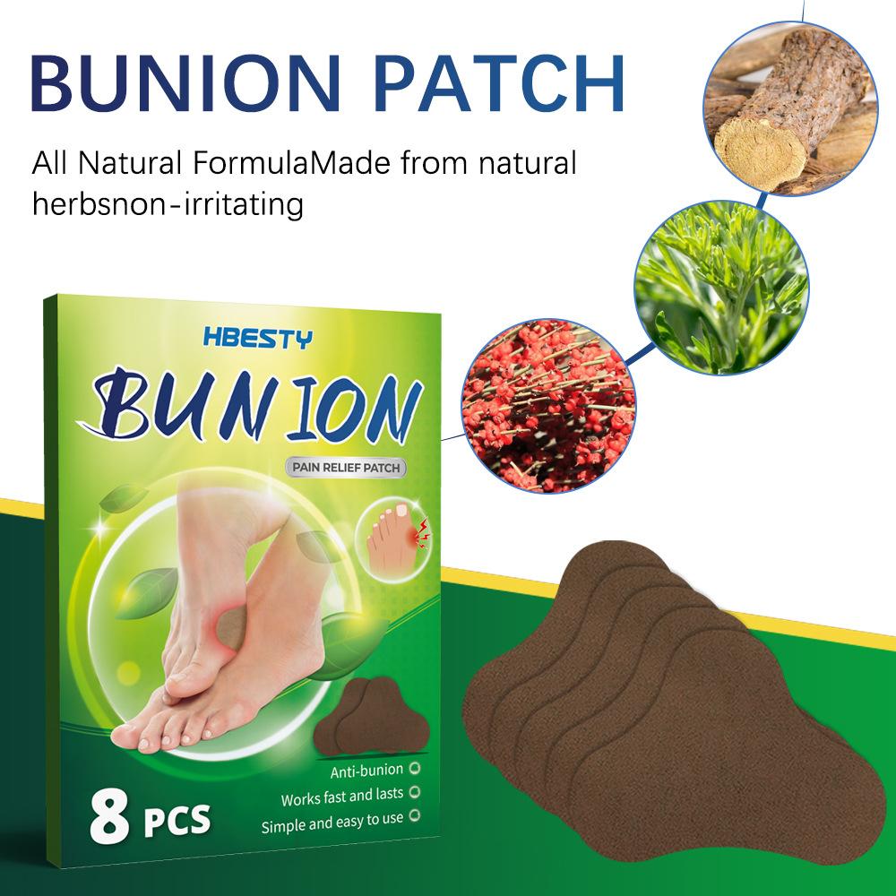 Пластырь для коррекции бурсита бурсита, успокаивающий отек ног, пластырь для ухода за травами