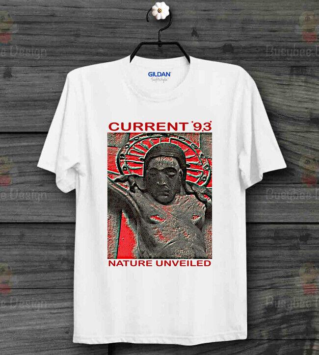 Природа Раскрыта Current 93 Музыка Крутая ИДЕАЛЬНЫЙ ПОДАРОК Унисекс Футболка B341