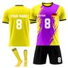 Personalised Shirts Kit Mens Girls With Name Number Custom Football Jerseys For Boys Training Suit