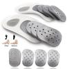 Orthotic Arch Support Insoles with Removable Heel and Massage Pads for Flat Feet and Pigeon-Toed Correction