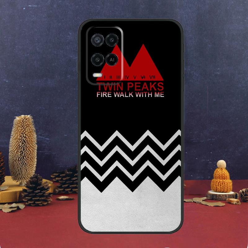 Чехол Fire Walk With Me Twin Peaks для Oppo A5 Pro A6 A15 A18 A38 A58 A78 A98 A54 A74 A94 A17 A57 A80 A60 A40 A16 A76 A96