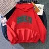 High Quality Womens Sweatshirts Letter Printing Home Casual Hoodies Sports Jogging Pullover Tops Daily Versatile Woman Clothing