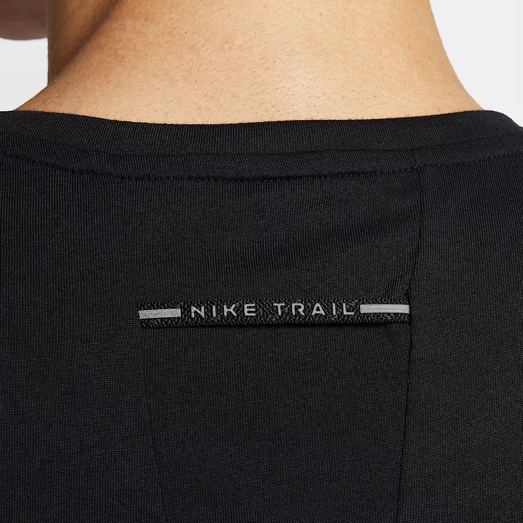Nike Dri-FIT ADV Solarchase Удобный Модный Простой Универсальный Однотонный Майка Мужские Топы Черный HJ4169-010