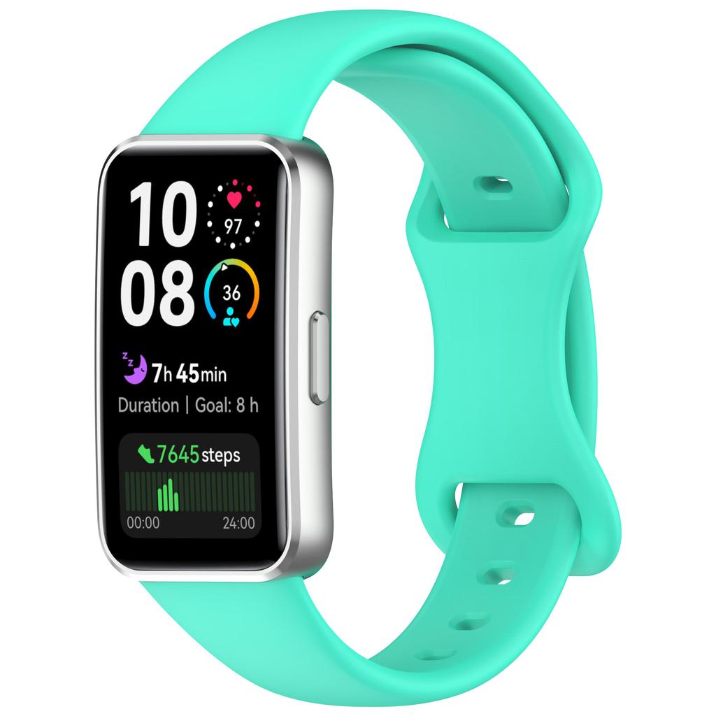 Силиконовые ремешки Для Huawei Band 10/9/9 NFC Аксессуары для ремешка Замена Спортивный браслет pulseira correa для Huawei Bands 8/8NFC