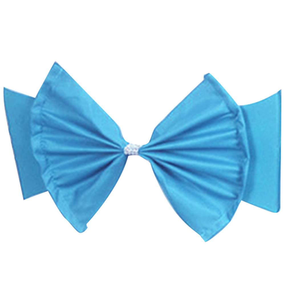 Элегантные банты на стулья, идеально подходящие для свадебных украшений, вечеринок по случаю дня рождения, украшения спинки стула, 1 шт.