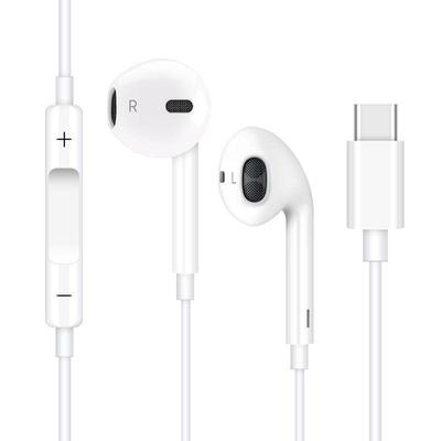 Проводные наушники типа C подходят для Xiaomi, Samsung, Huawei, гарнитуры для смартфонов, проводного управления и вызова через микрофон.