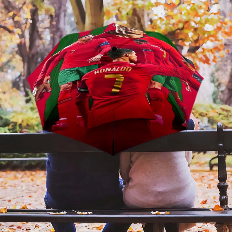 Ronaldo's Legacy Folding umbrella travel Suitable for all seasons outdoor Umbrella Sun umbrella