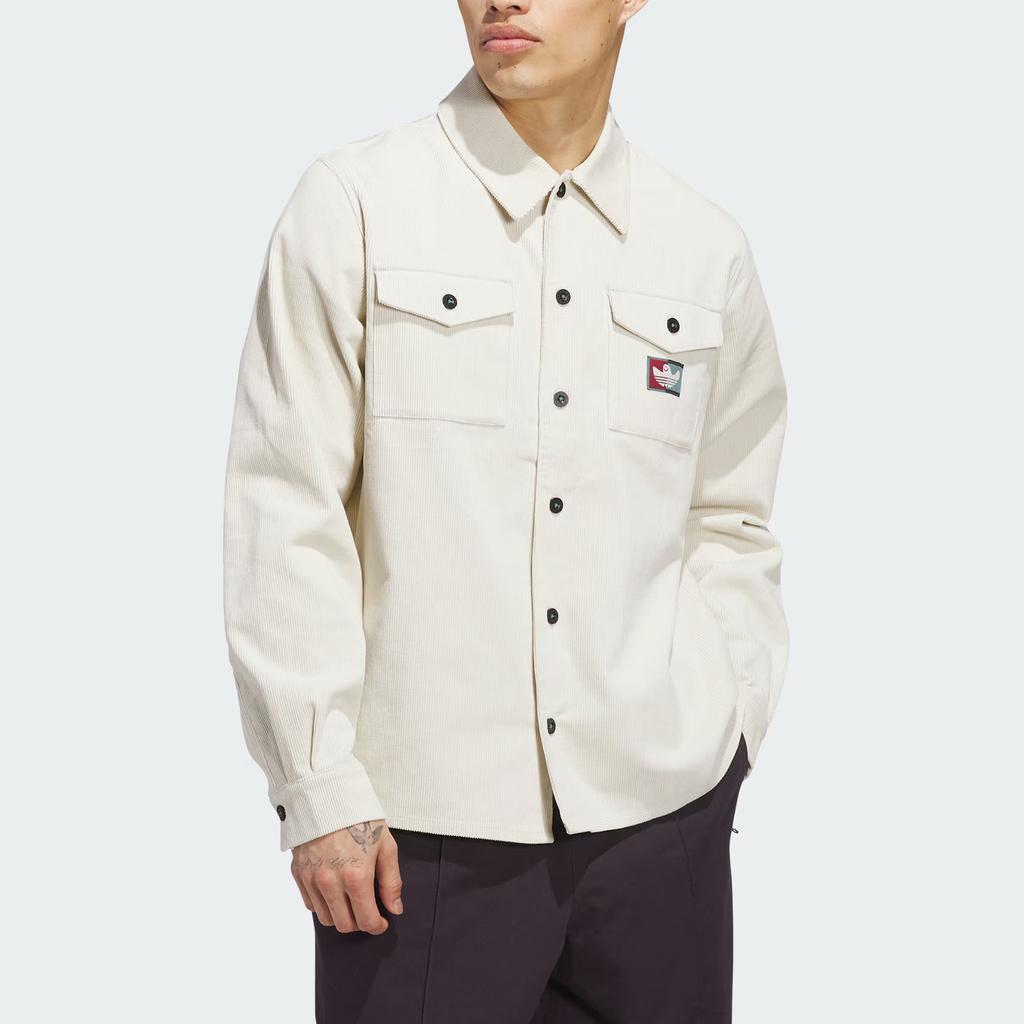 Adidas Оригинальная вельветовая рубашка на пуговицах Shmoofoil Мужские рубашки JX5443