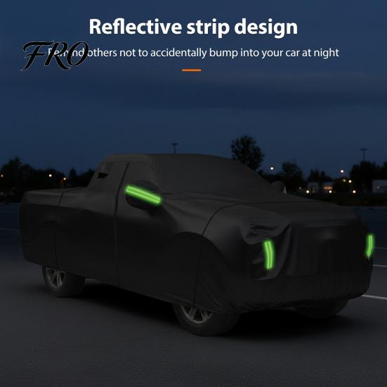 Waterproof Car Cover for Automobiles, All Weather UV Protection Outdoor Full Exterior Cover, Rain Sun Snow Protector with Door Zipper, 242x81x77 inch,