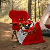 1pc Al Ahly FC Theme Blanket - Digital Print, Polyester, Cozy for All Seasons, Perfect for Outdoor, and Travel